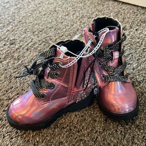 NWT Pink Boots